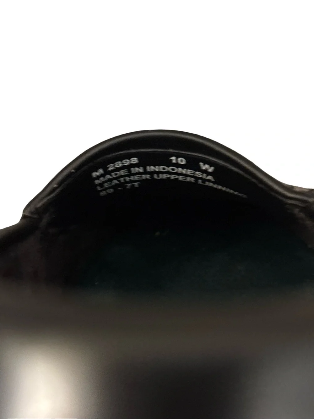 Bil trite Imperial Men’s Vintage Black Leather Derby Oxford Military Shoes Z 8.5